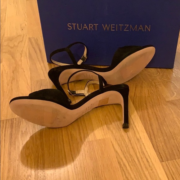 NWT🌸 Stuart Weitzman Gloria Knotted Suede Sandals - Picture 8 of 8